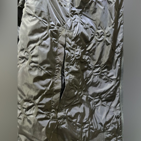 G/FORE Women's Textured Bomber Jacket Twilight, NAVY BLUE, SMALL - Picture 7 of 11